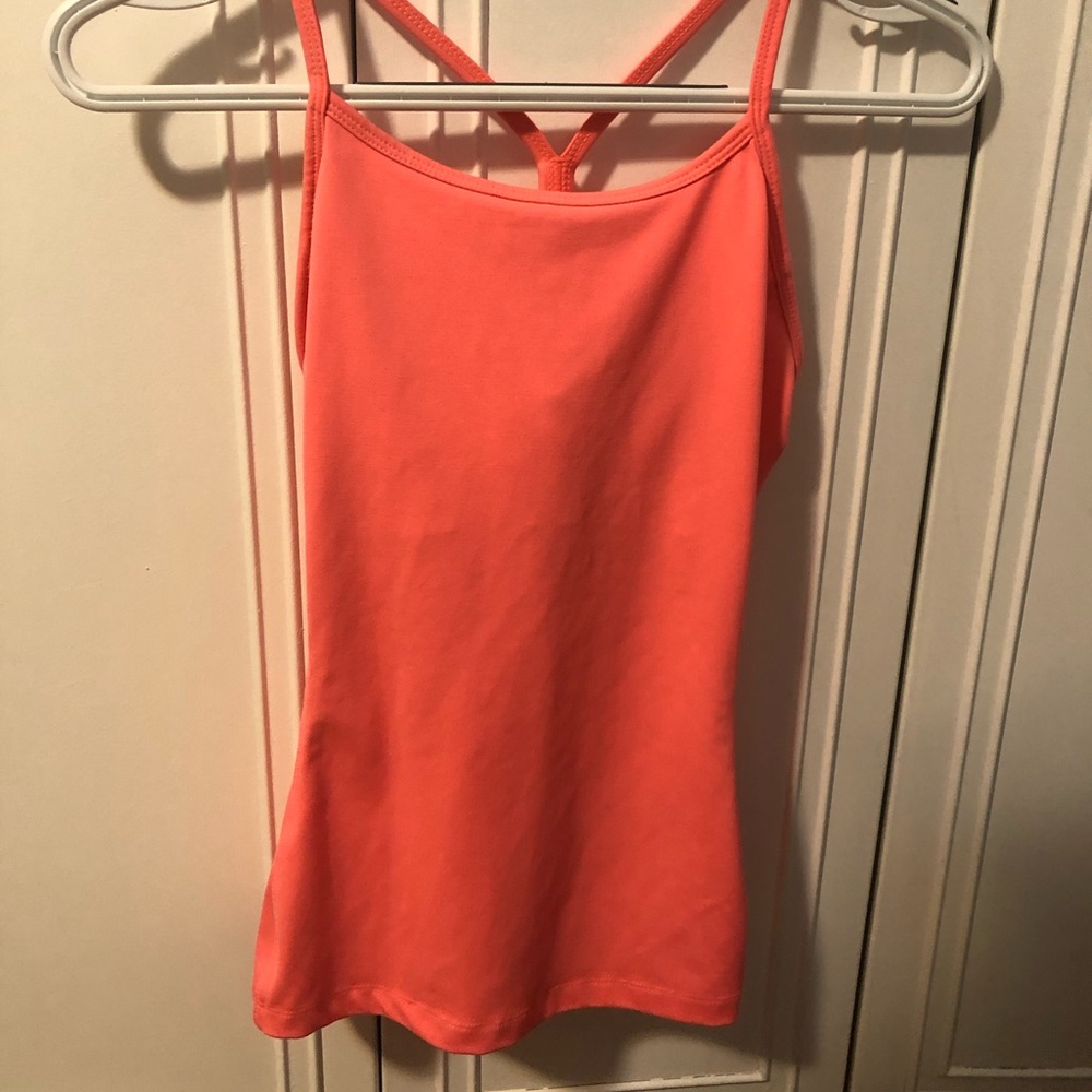 Pink workout top